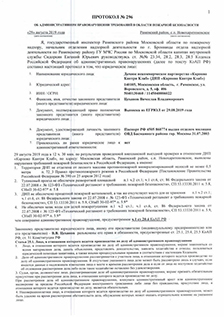 Протокол МЧС